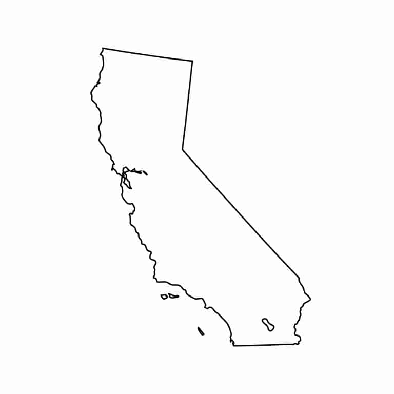 map of California
