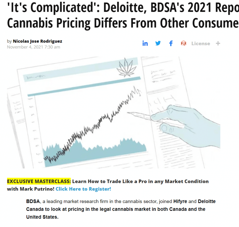 snip benzinga pricing report media mention