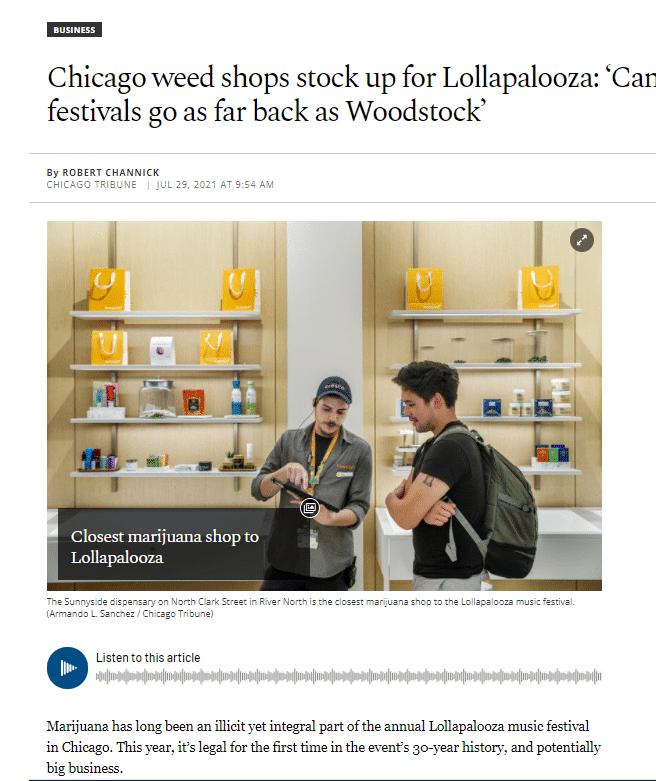 snip chicago tribune lollapalooza