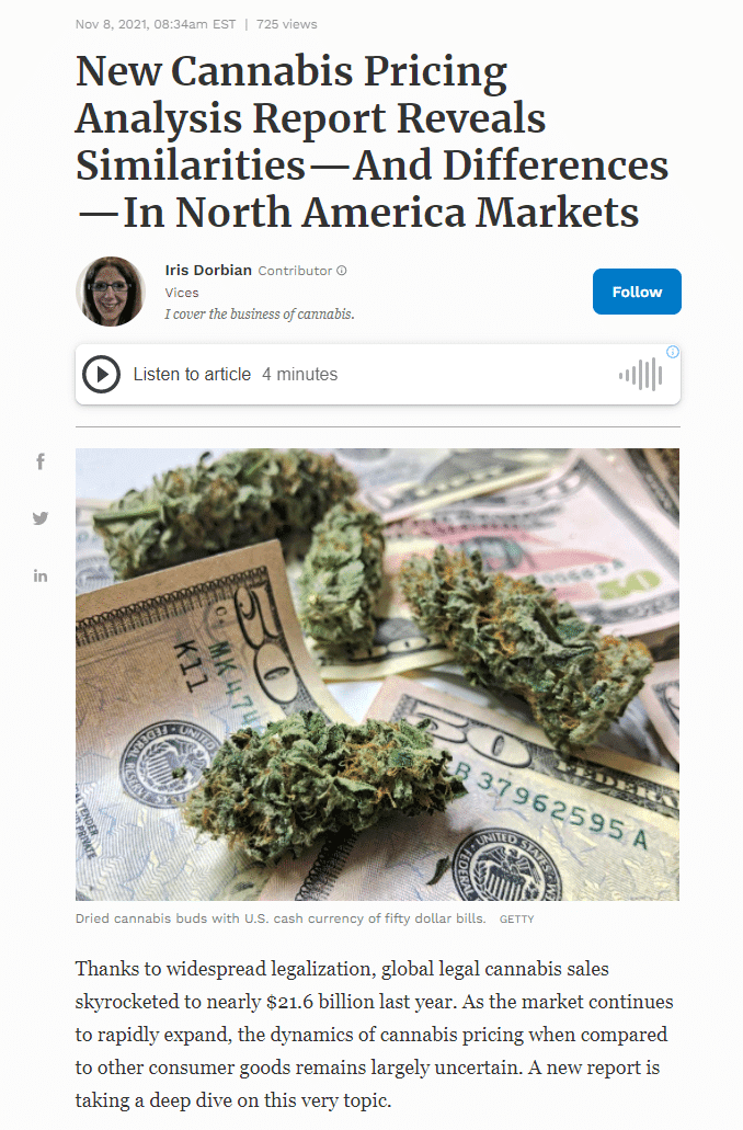 snip forbes new pricing report