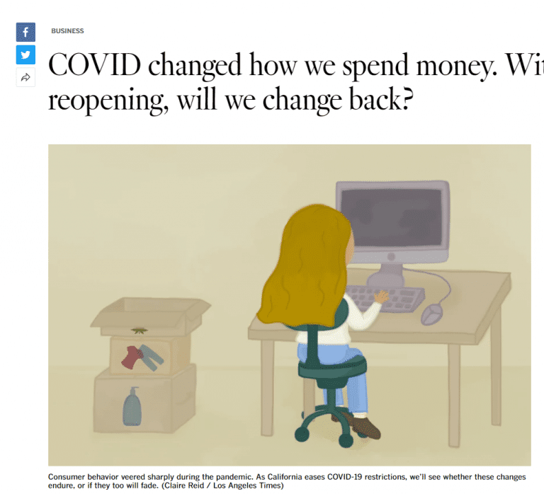 snip la times covid changed how we spend money