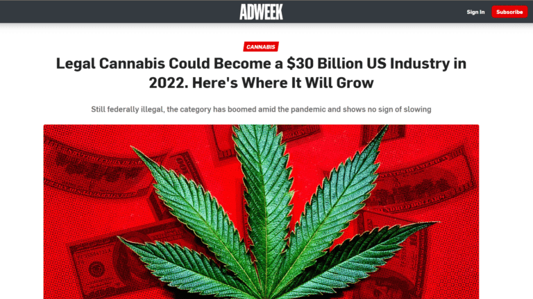 snip ad week legal cannabis could