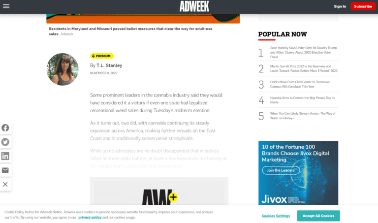 snip adweek green rush