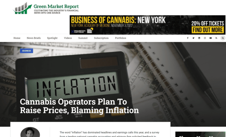 snip green market report inflation