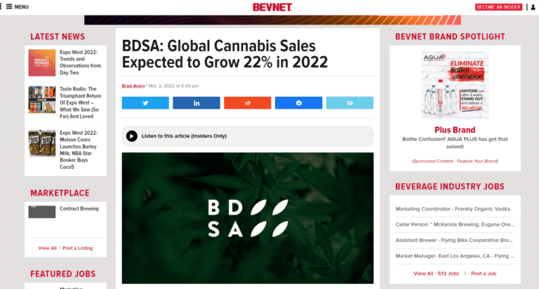 snip bevnet forecast