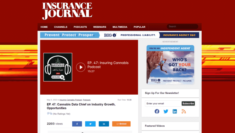 snip insuring cannabis