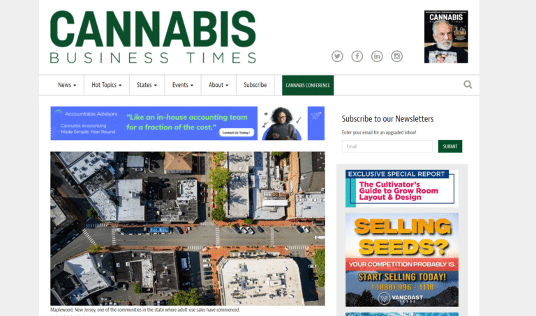 snip cannabis business times nj