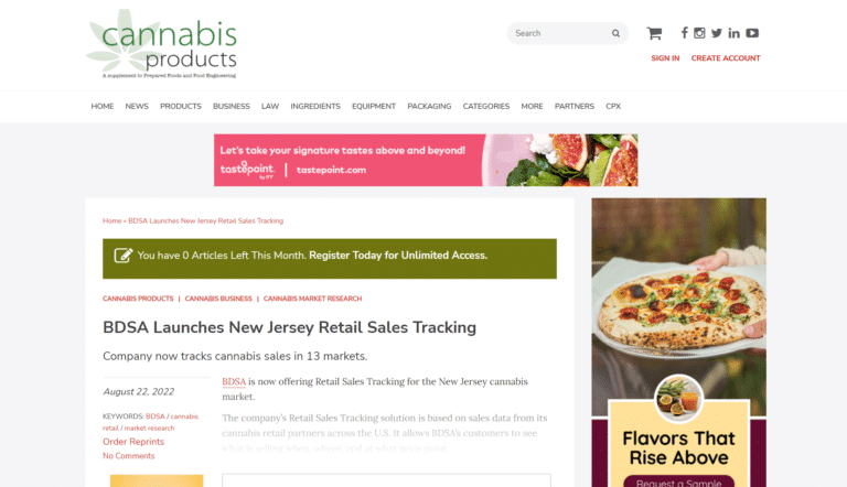 snip cannabis products bdsa