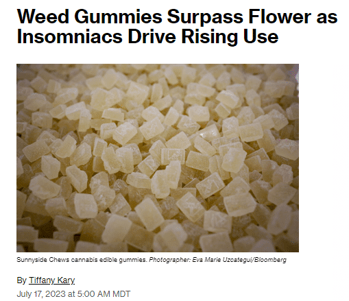 Screenshot of Bloomberg Magazine article, published 7.17.2023