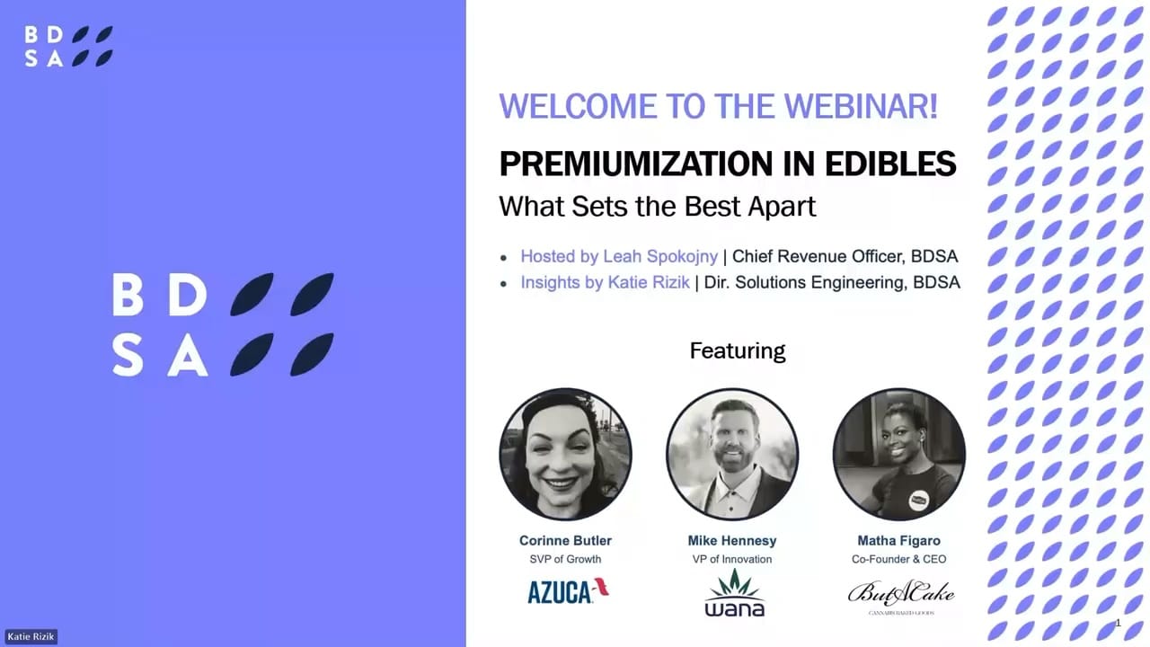 Premium Edibles Webinar